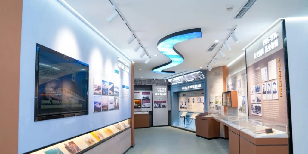 上海航道局展厅惊艳亮相！品禄三维以专业实力诠释航道魅力